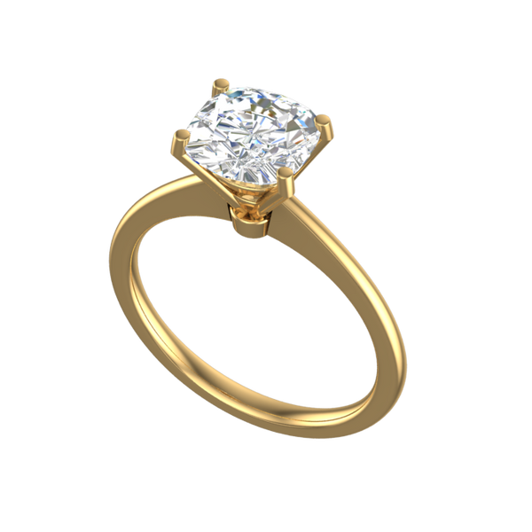 Cubic Zirconia Engagement Ring- Customer Designed Style 5391