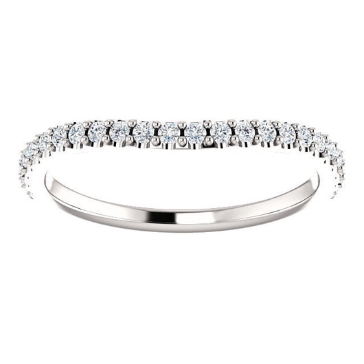 Cubic Zirconia Anniversary Ring Band, Style 122-14 (Alisa Matching Band)