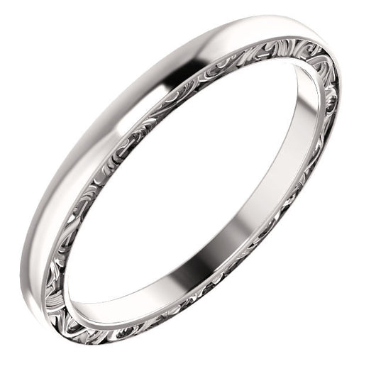 Cubic Zirconia Anniversary Ring Band, Style 512-47 (Sabrina Matching Band)